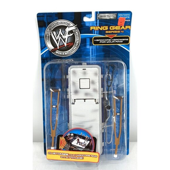 JAKKS Pacific Other - WWF Ring Gear Series 4 Stretcher and Crutches Jakks Pacific 2001